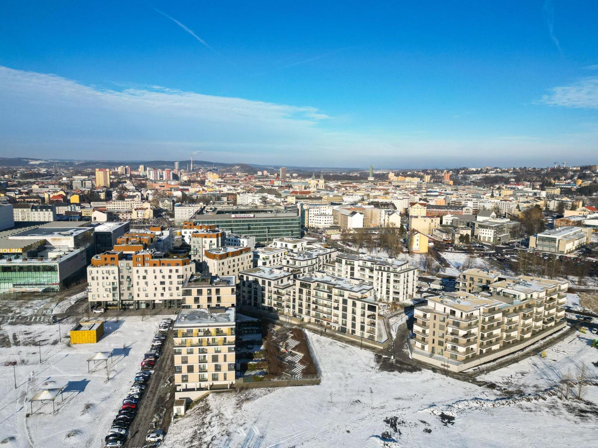 Bnb New Beautiful Apartment In The Center Of Ostrava With Option Garage Parking Exterior foto
